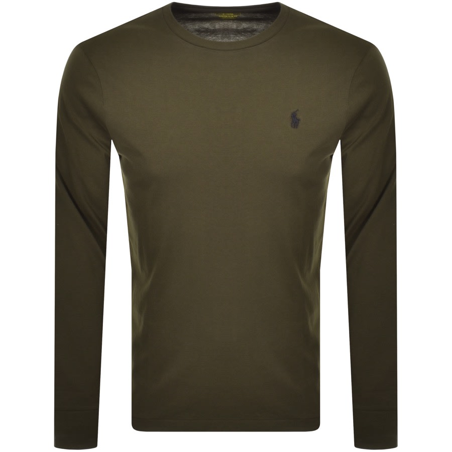 Alternative Image for ProductRalph Lauren Long Sleeved T Shirt Green1